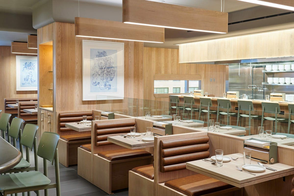 Noodle Bar interior dining